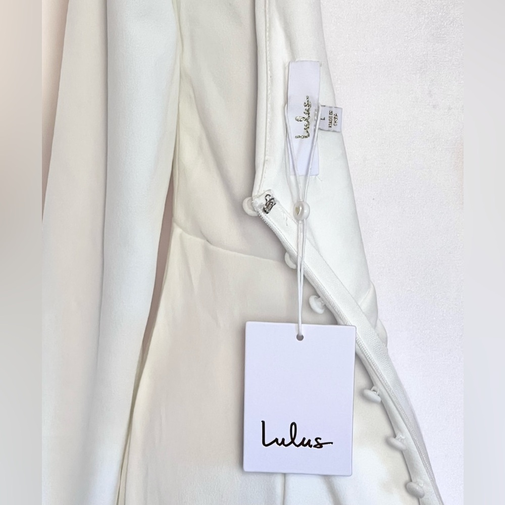 Lulus Feeling of Forever White Long Sleeve Mermaid Maxi Dress - Picture 12 of 14